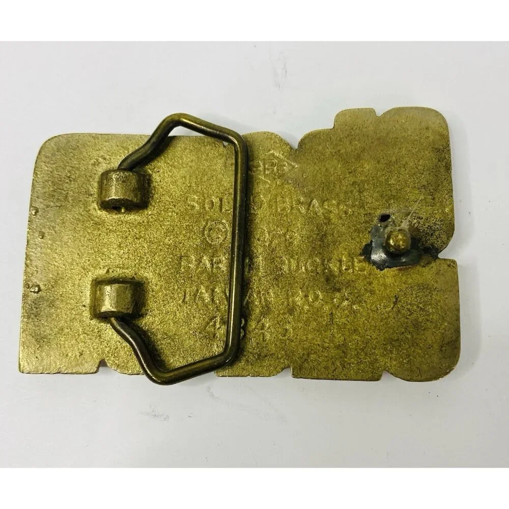 Custom Name SHAWN Cutout Vintage Solid Brass Baron Buckles Belt‎ Buckle